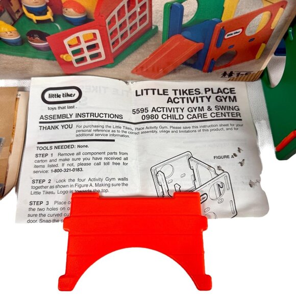 Vintage Little Tikes Toddle Tots Child Care Center 0980 1989 With Box - Picture 12 of 16
